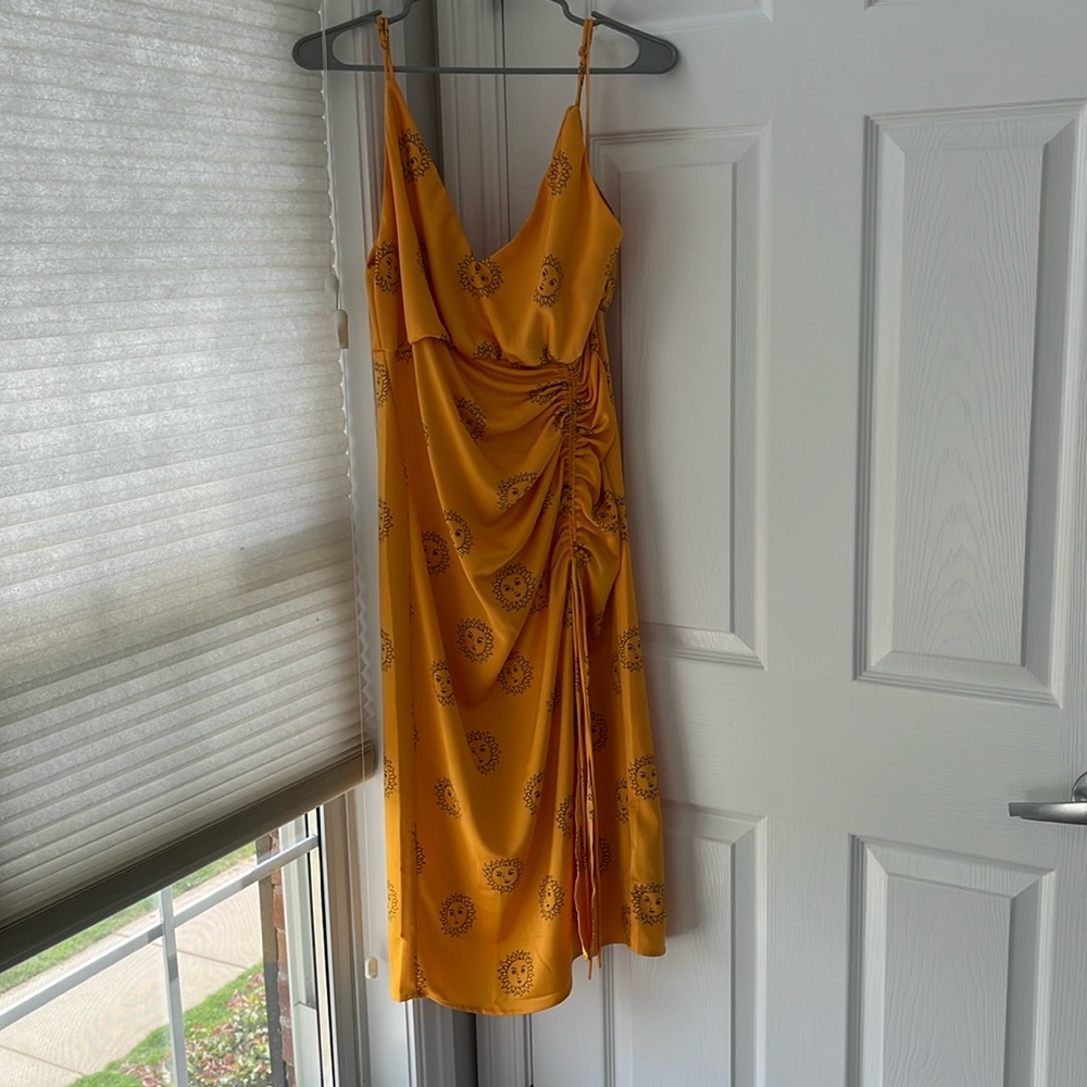 Silk sun dress